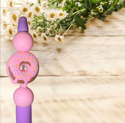 Stylo fait main donuts