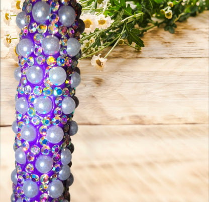 Stylo et stylet écran strass 2-en-1 fait main