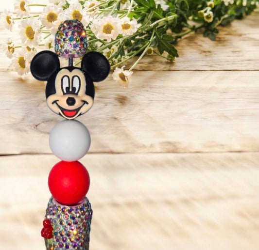 Stylo fait main Mickey