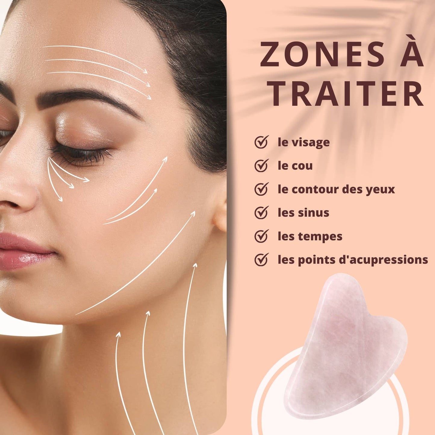 Gua sha accessoire de beauté