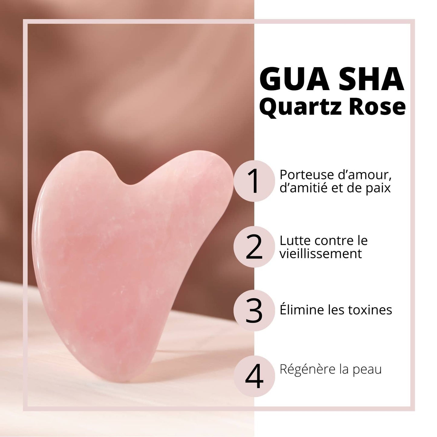 Gua sha accessoire de beauté