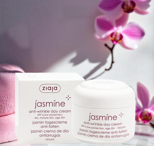 Crème de jour antirides au jasmin