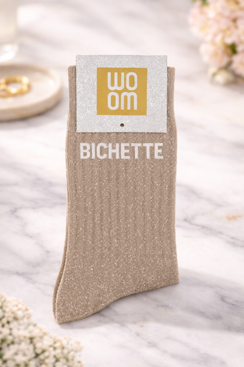 Chaussettes à paillettes