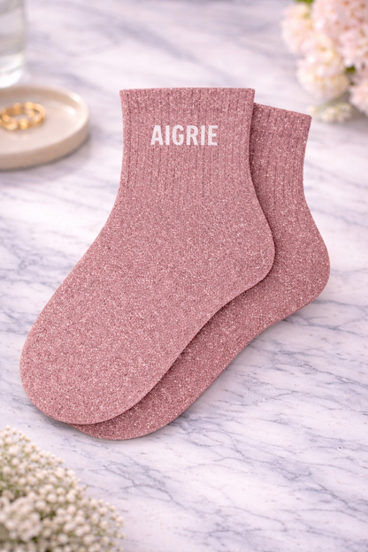 Chaussettes à paillettes