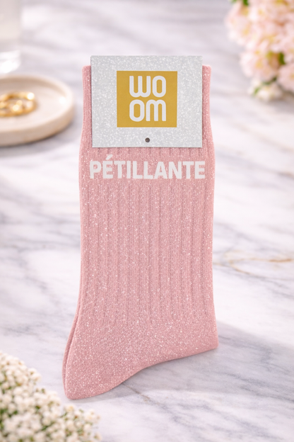 Chaussettes à paillettes