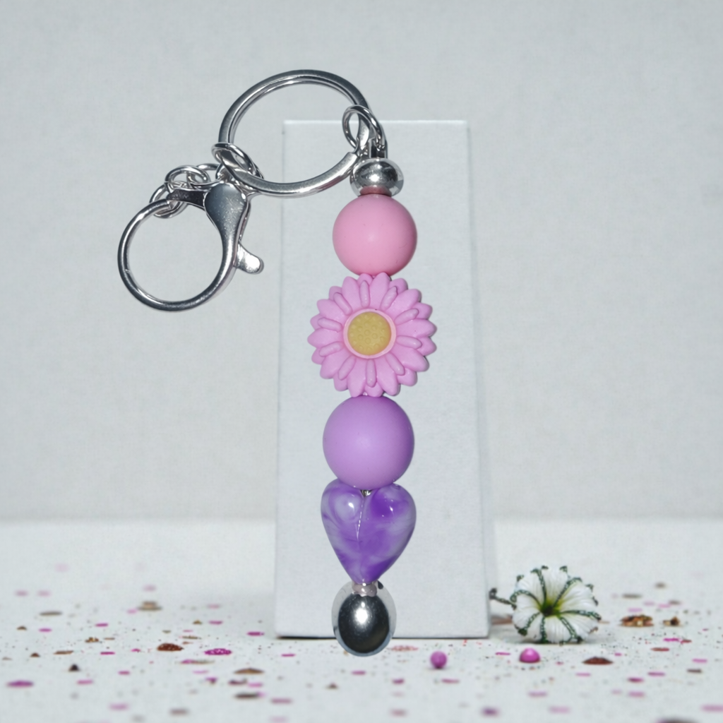 Porte-clé fait main personnalisé en live