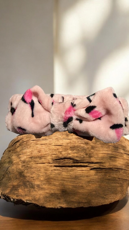 Bandeau multi-usages skincare léopard