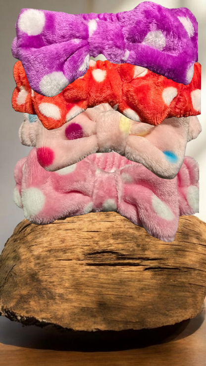 Bandeau multi-usages skincare à points