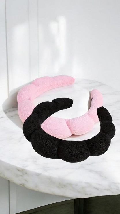 Bandeau serre-tête skincare