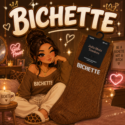 Chaussettes à paillettes - Jolis mots tendres