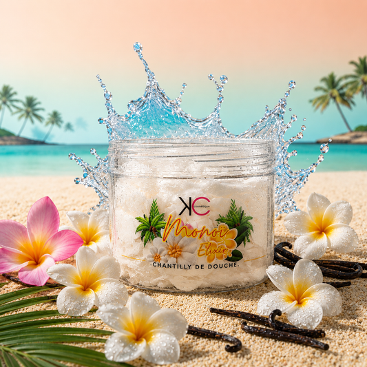 Chantilly de douche et de bain monoï Elixir (sucré)