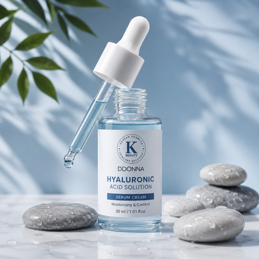 Sérum K-Beauty à l'acide hyaluronique - Formule Coréenne