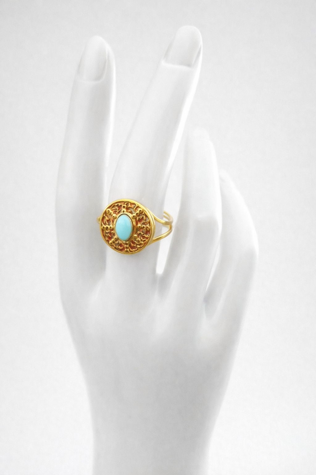 Bague Camille bleue