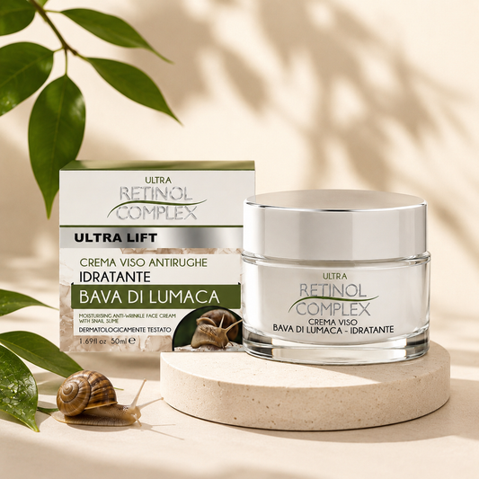 Crème pour le visage à la bave d’escargot