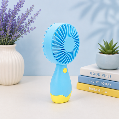 Ventilateur portable rechargeable USB – Pastel mat