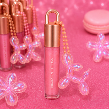 Gloss liquide iridescent – Format porte-clés