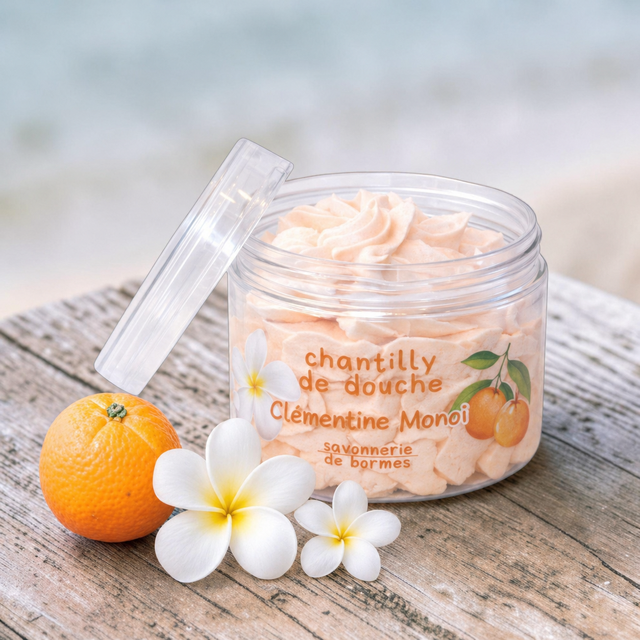 Chantilly de douche et de bain