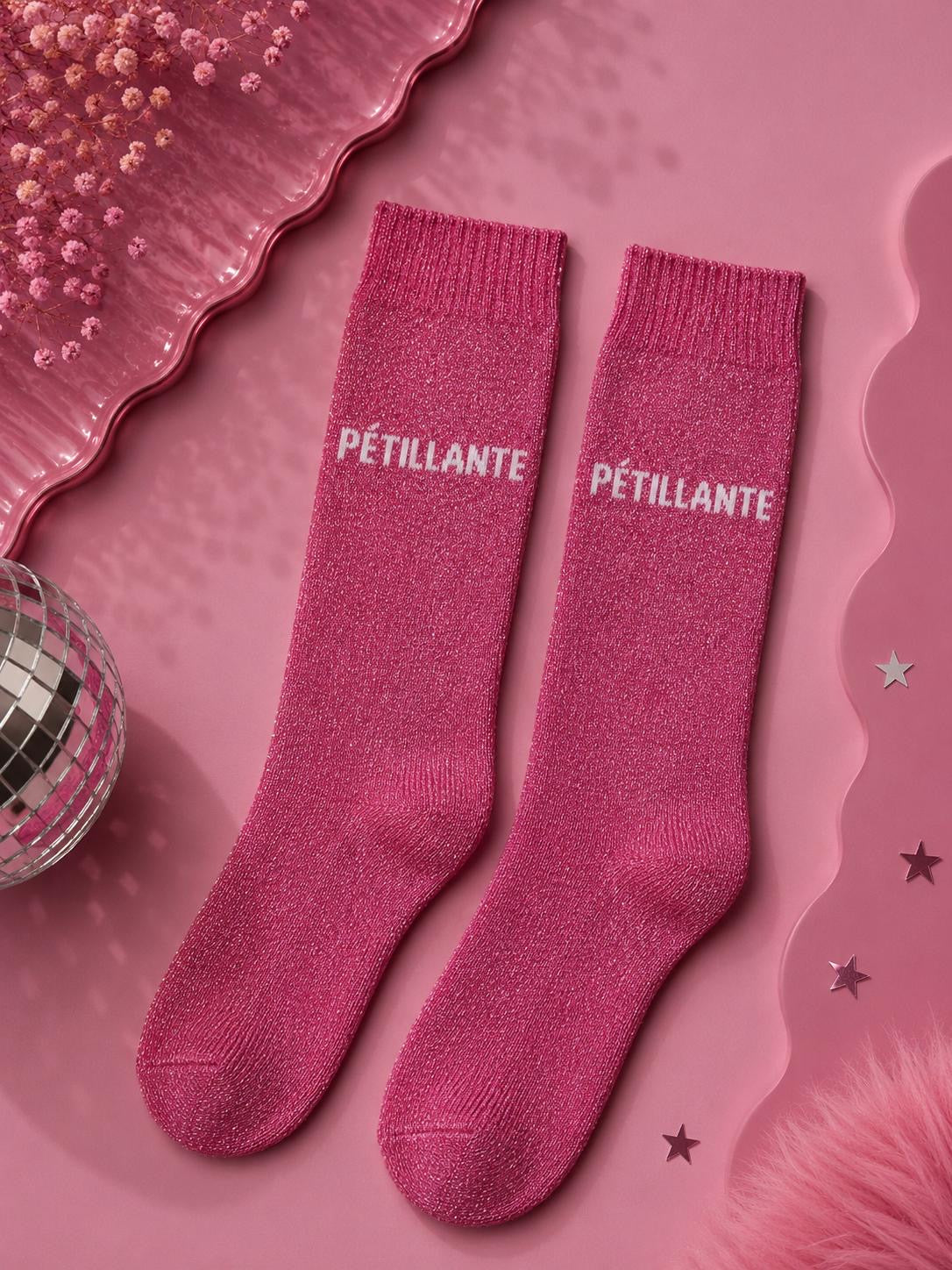 Chaussettes à paillettes - Jolis mots tendres