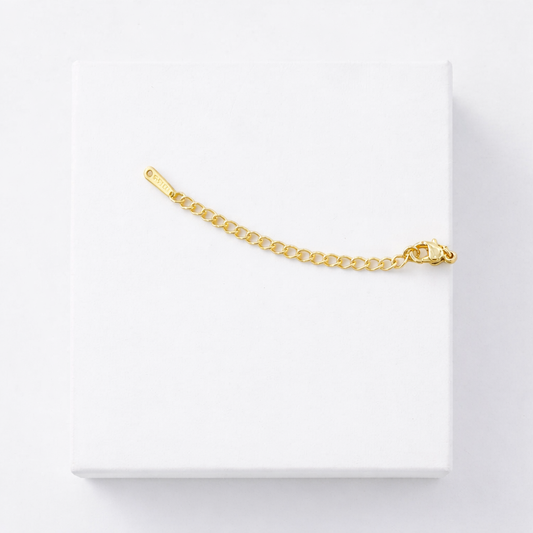 Rallonge de chaînes avec fermoirs en acier inoxydable