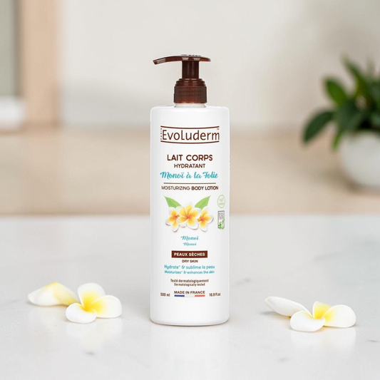 Lait pour le corps hydratant monoï