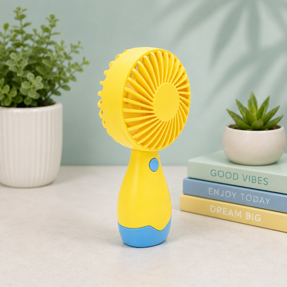 Ventilateur portable rechargeable USB – Pastel mat