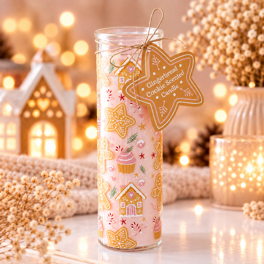 Bougie parfumée biscuits de Noël