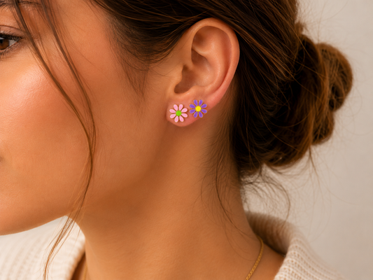 Boucles d'oreilles Flora