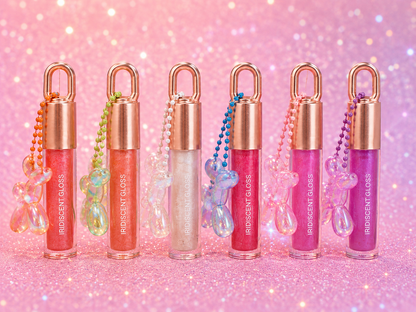 Gloss liquide iridescent – Format porte-clés