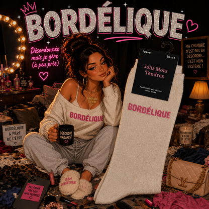 Chaussettes à paillettes - Jolis mots tendres
