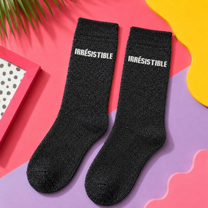 Chaussettes à paillettes - Jolis mots tendres