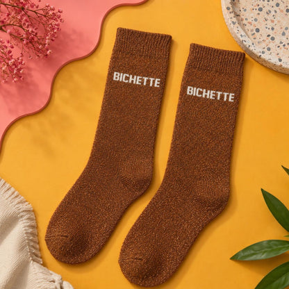 Chaussettes à paillettes - Jolis mots tendres