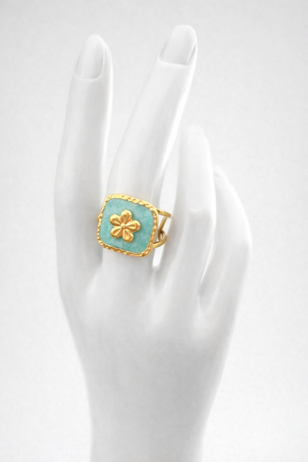 Bague Élise bleue
