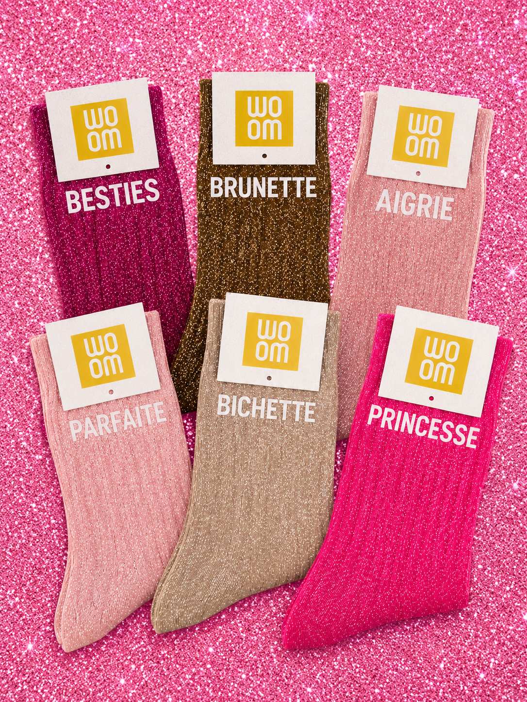 Chaussettes à paillettes