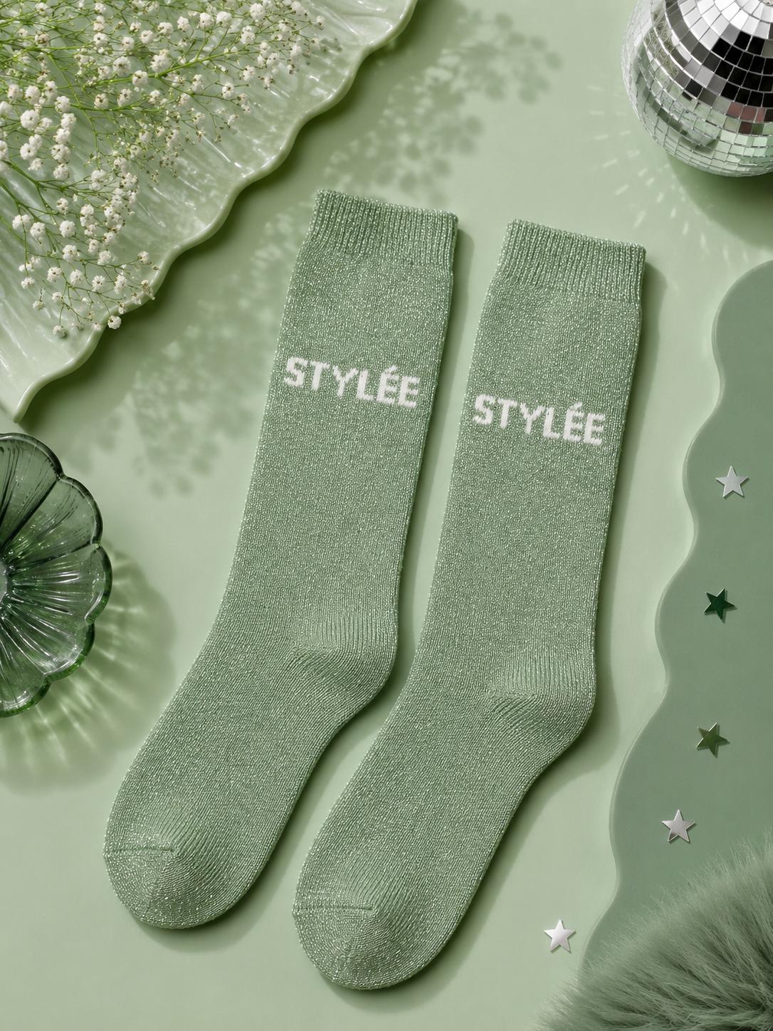 Chaussettes à paillettes - Jolis mots tendres