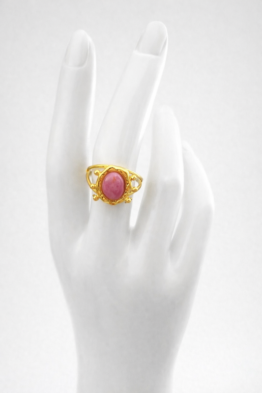 Bague Elodie rose