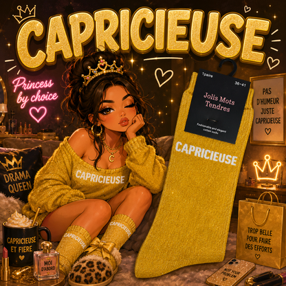 Chaussettes à paillettes - Jolis mots tendres
