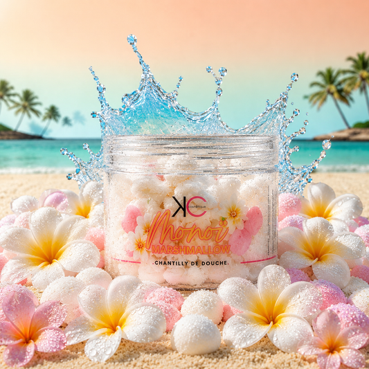 PRÉCOMMANDE - Chantilly de douche et de bain monoï marshmallow