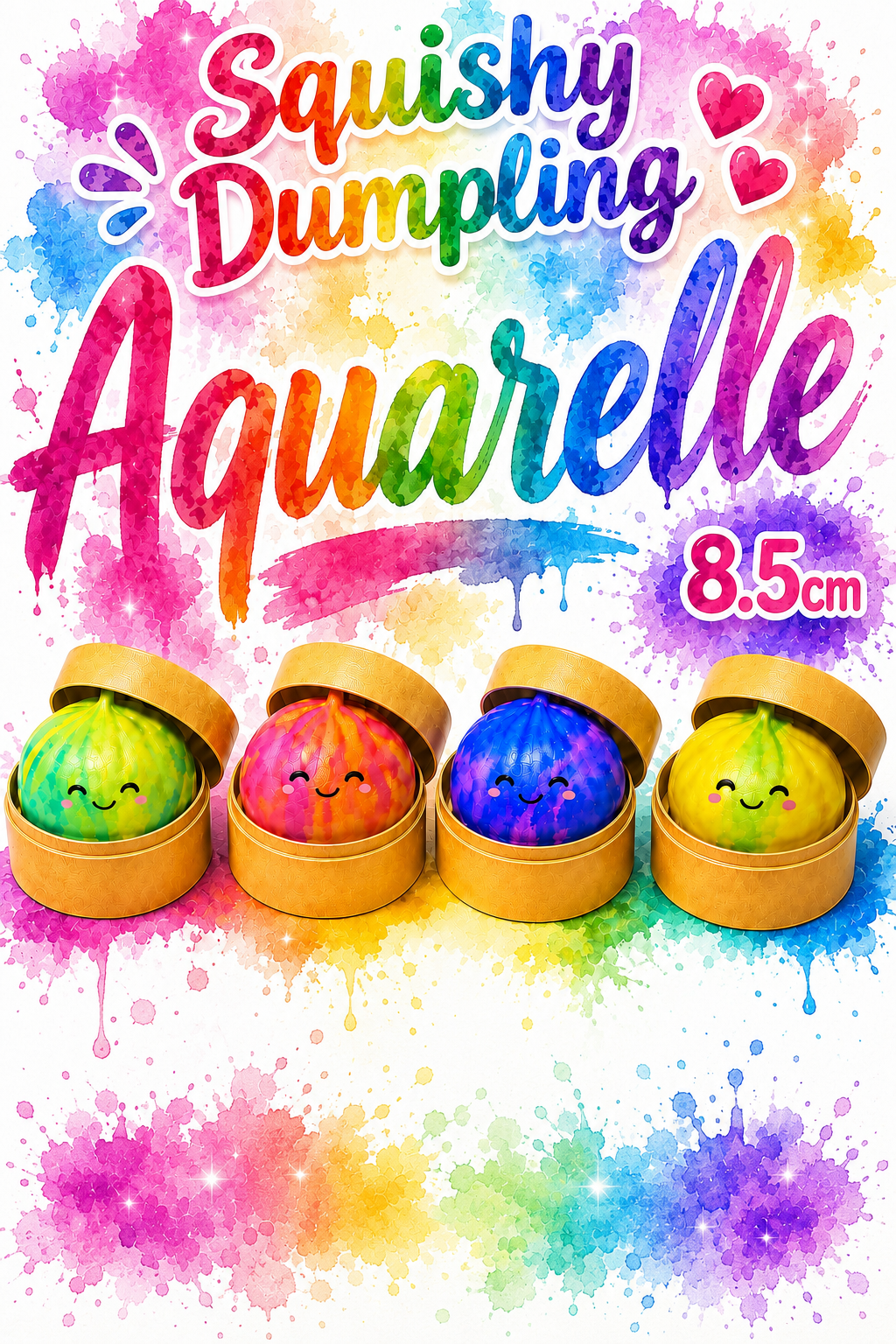 Squishy Dumpling Aquarelle