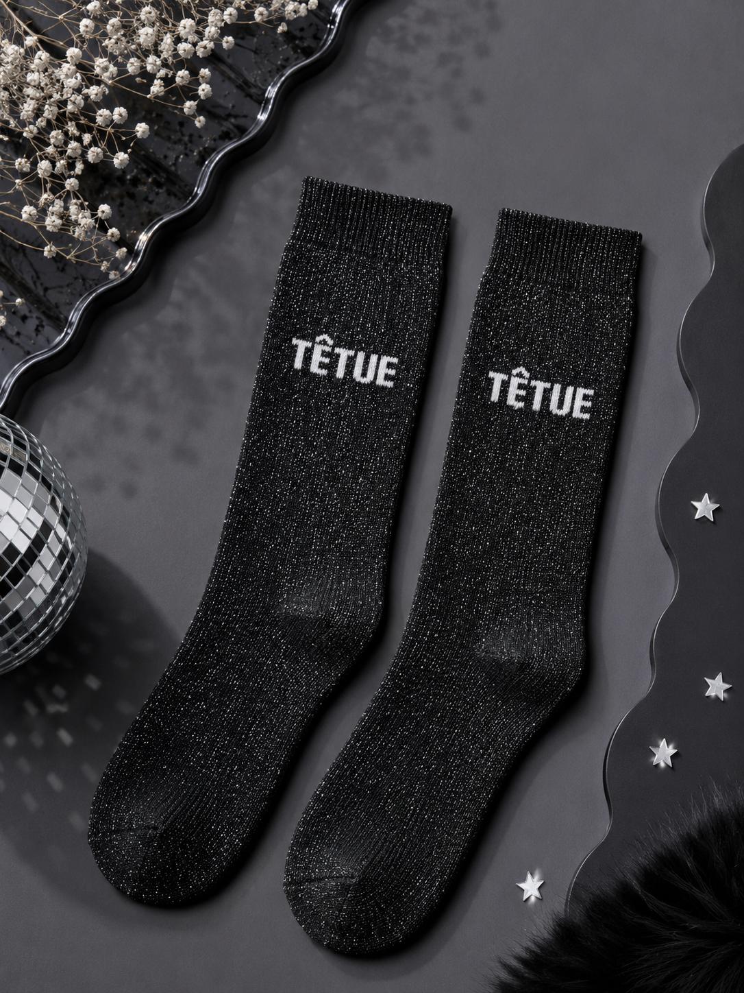 Chaussettes à paillettes - Jolis mots tendres