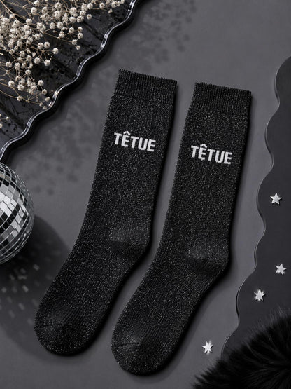 Chaussettes à paillettes - Jolis mots tendres