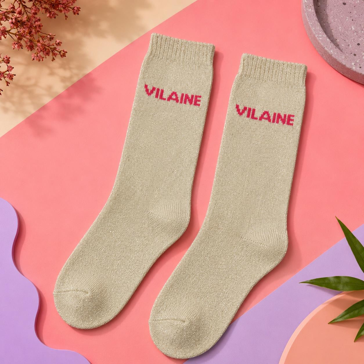 Chaussettes à paillettes - Jolis mots tendres