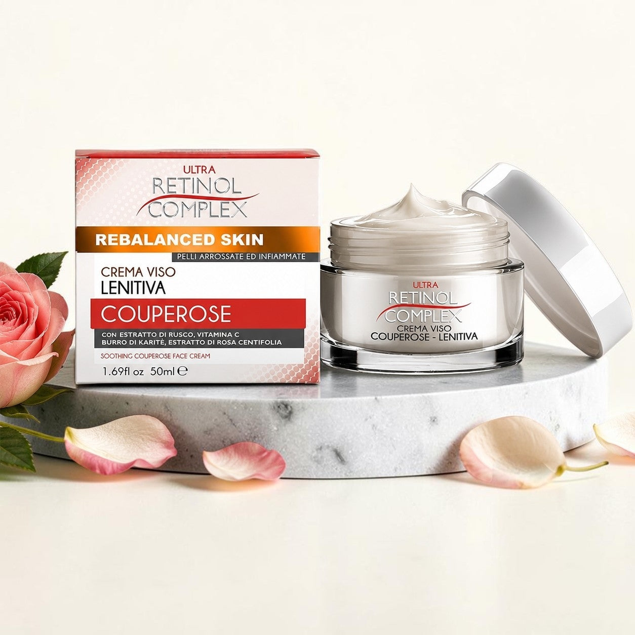 PRÉCOMMANDE - Crème pour le visage apaisante couperose