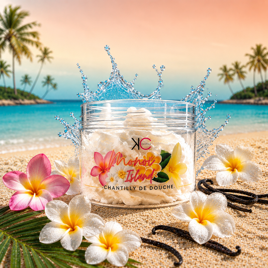 Chantilly de douche et de bain monoï Island (pure)