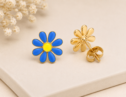 Boucles d'oreilles Flora