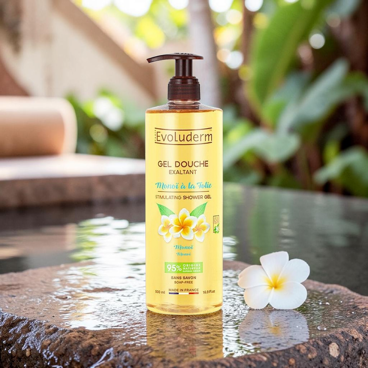 Gel douche exaltant monoï