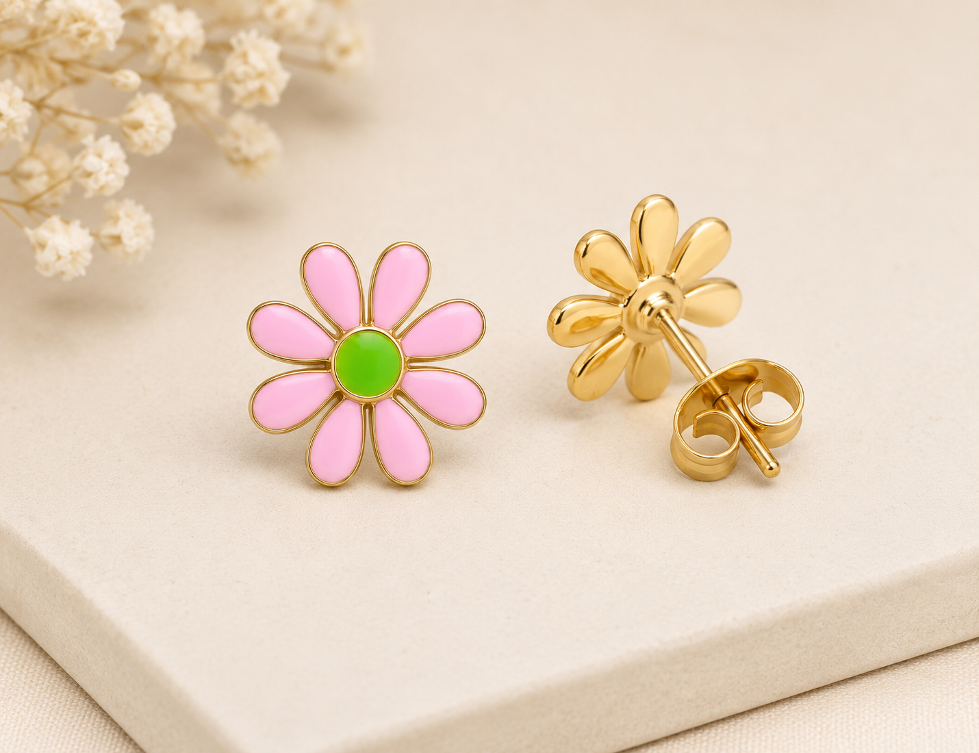 Boucles d'oreilles Flora